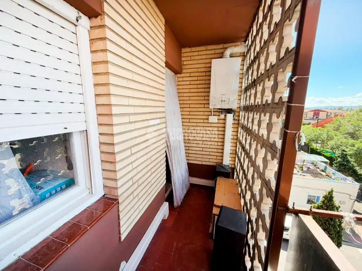 Balcony of Flat for sale in Zaragoza  with Heating and Balcony