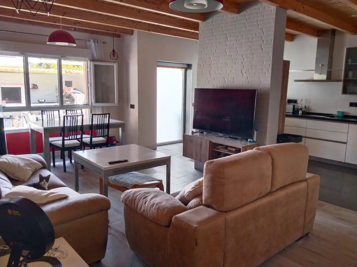 Living room of Houses for sale in Chiclana de la Frontera  with Private garden, Terrace and Storage room
