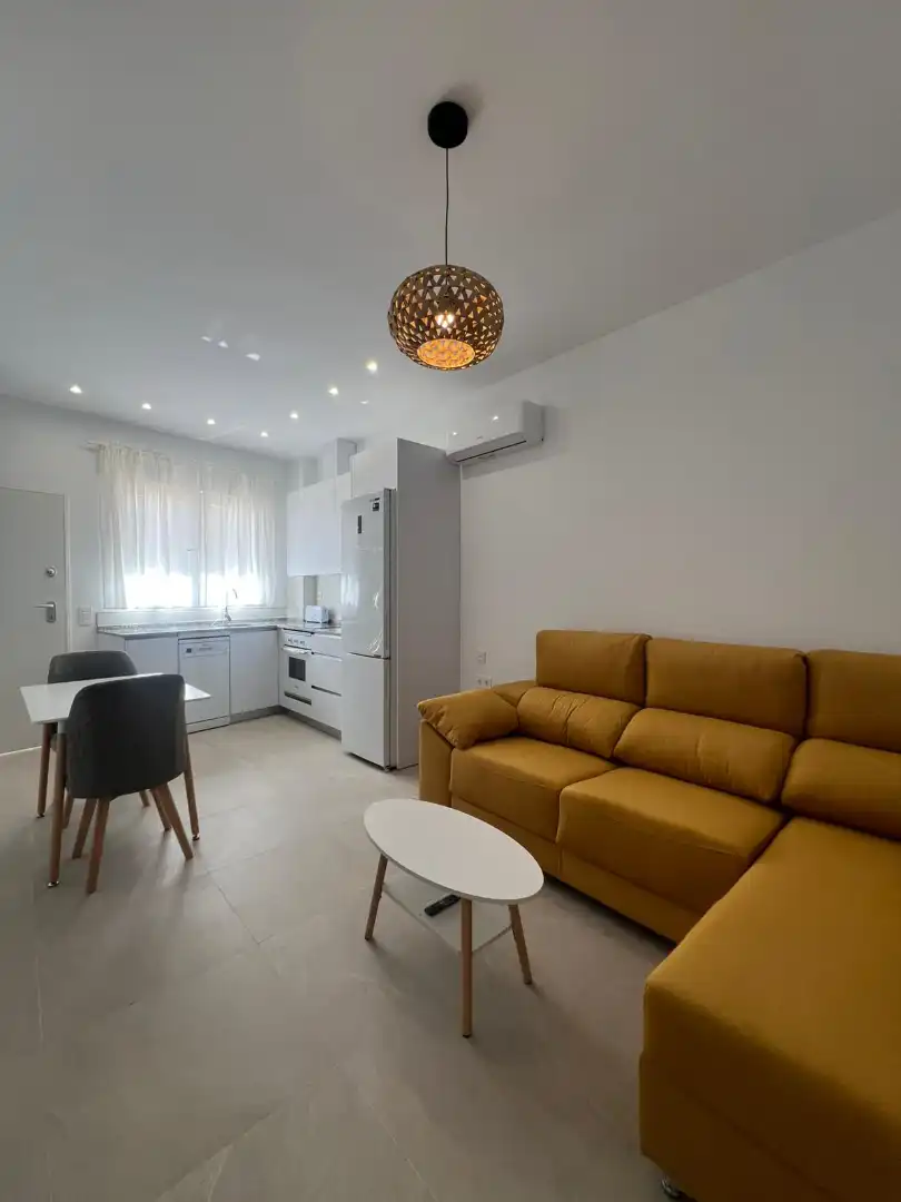 Sala de estar de Piso de alquiler en Granada con Aire acondicionado, Amueblado y Horno