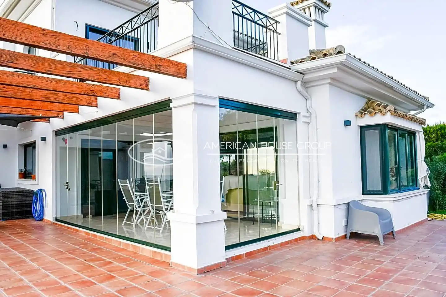 Terrassa de Casa o xalet en venda en Arcos de la Frontera amb Aire condicionat, Calefacció i Jardí privat