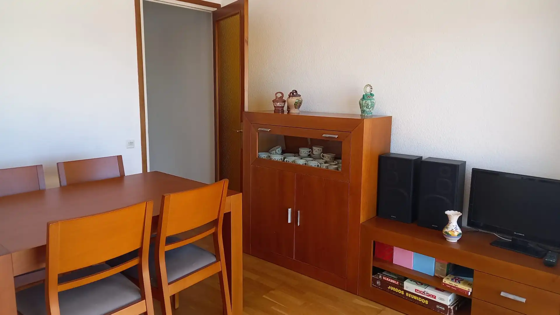 Comedor de Piso de alquiler en Badalona con Terraza, Amueblado y Balcón