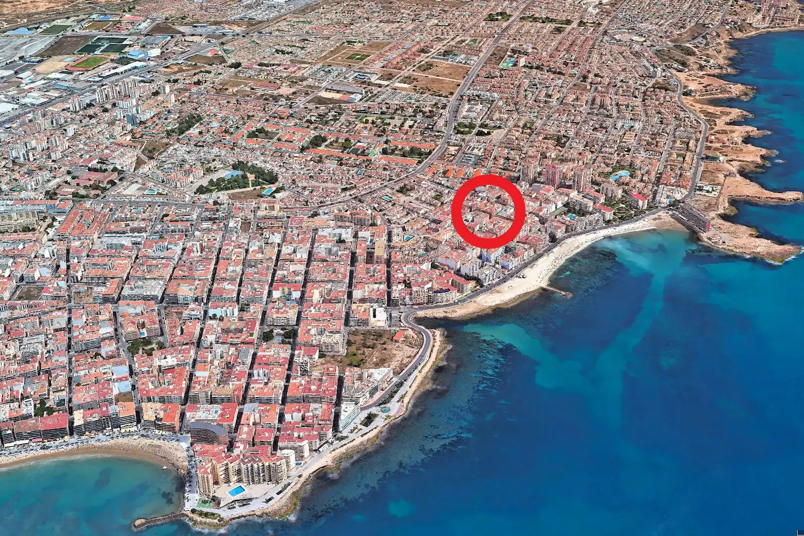 Vista exterior de Ático en venta en Torrevieja con Aire acondicionado, Calefacción y Amueblado