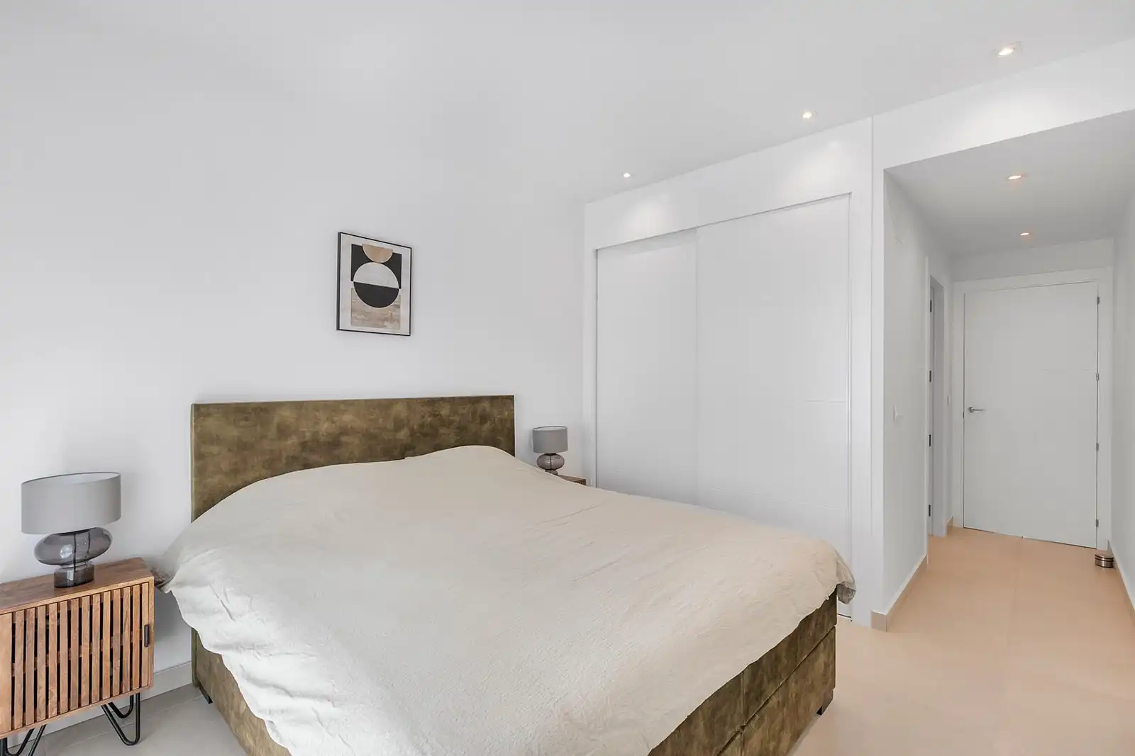 Schlafzimmer von Erdgeschoss zum Verkauf in Orihuela mit Klimaanlage, Terrasse und Möbliert