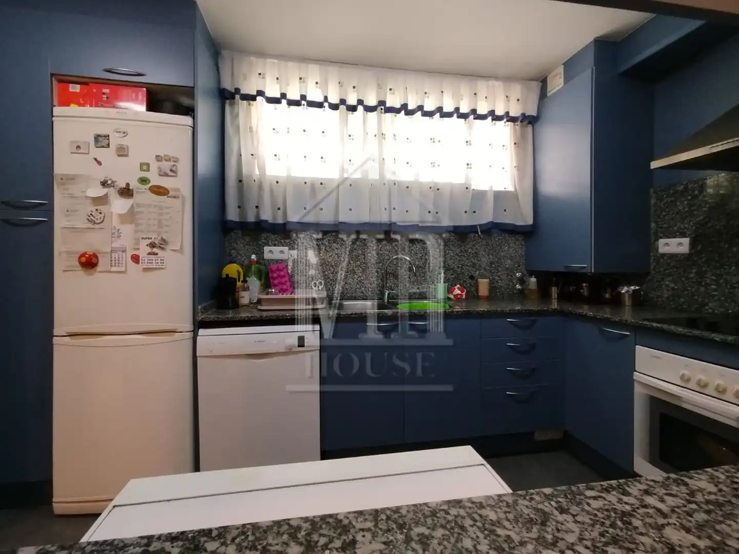 Kitchen of Flat for sale in Badalona  with Heating, Storage room and Furnished