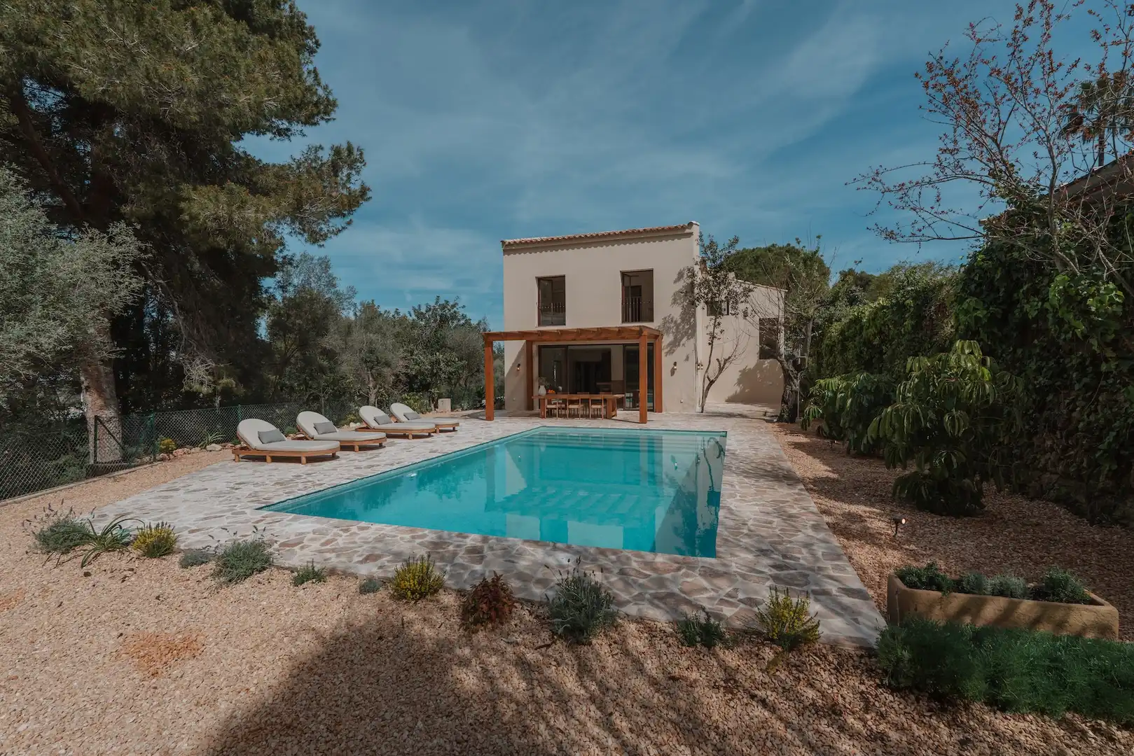 Swimming pool of Houses for sale in Jávea / Xàbia  with Air Conditioner, Private garden and Terrace