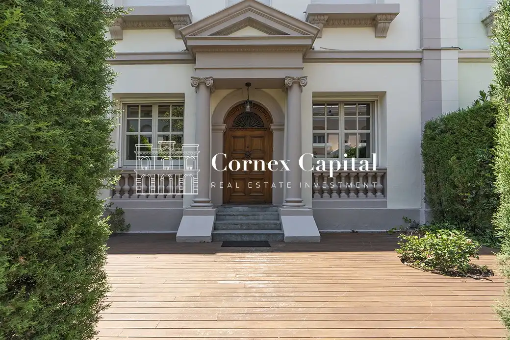 Vista exterior de Casa adosada en venta en Barcelona con Aire acondicionado, Calefacción y Jardín privado