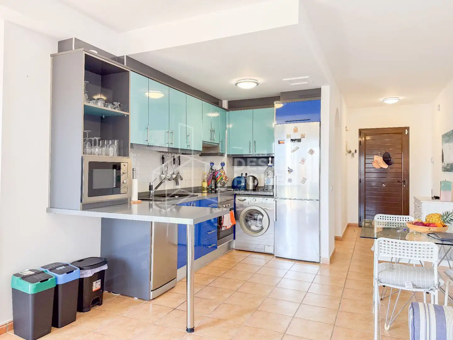 Kitchen of Apartments for sale in La Oliva  with Private garden, Terrace and Furnished