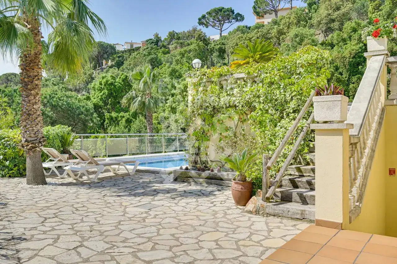 Terraza de Casa o chalet en venta en Tossa de Mar con Aire acondicionado, Calefacción y Jardín privado