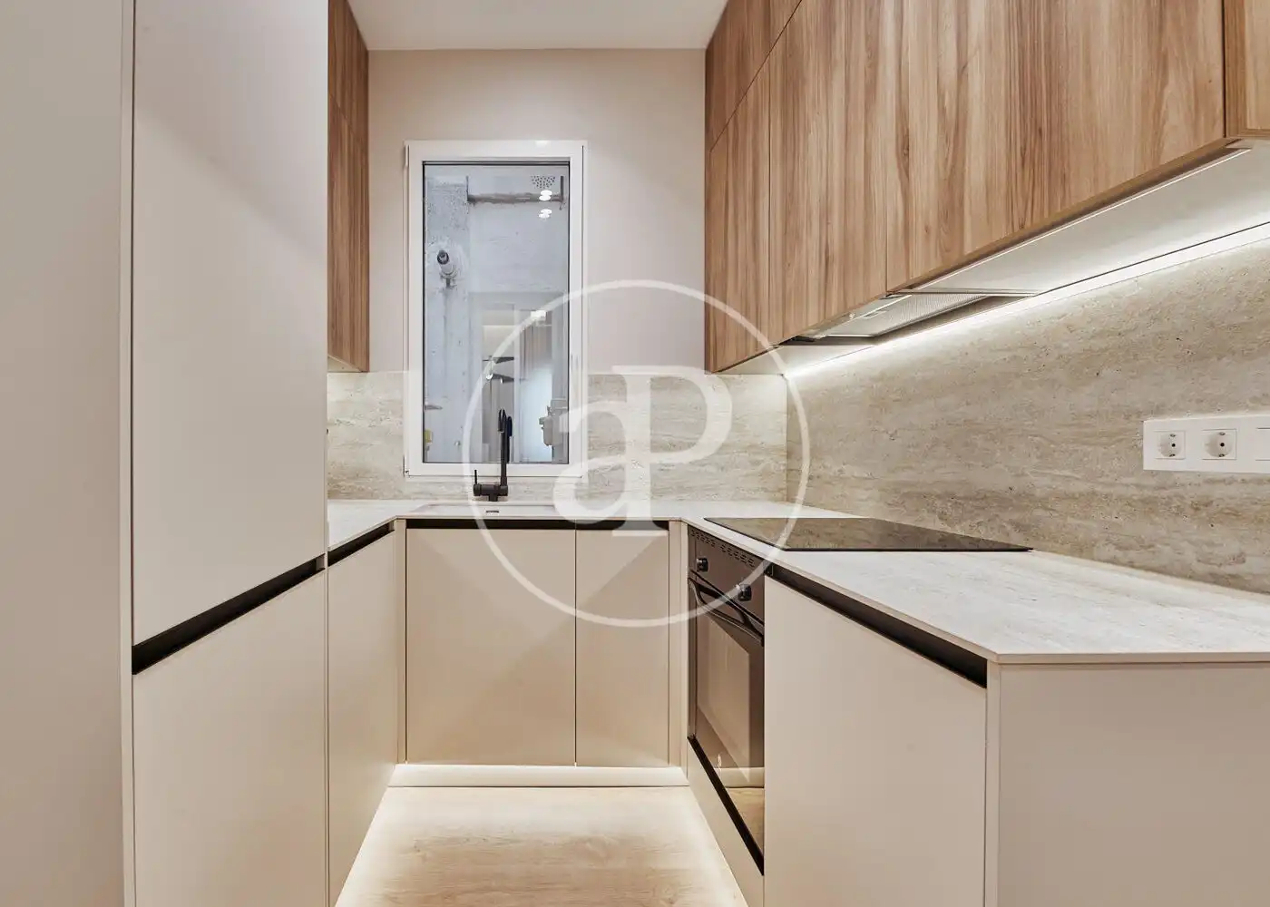 Kitchen of Flat for sale in Madrid  with Air Conditioner, Heating and Furnished