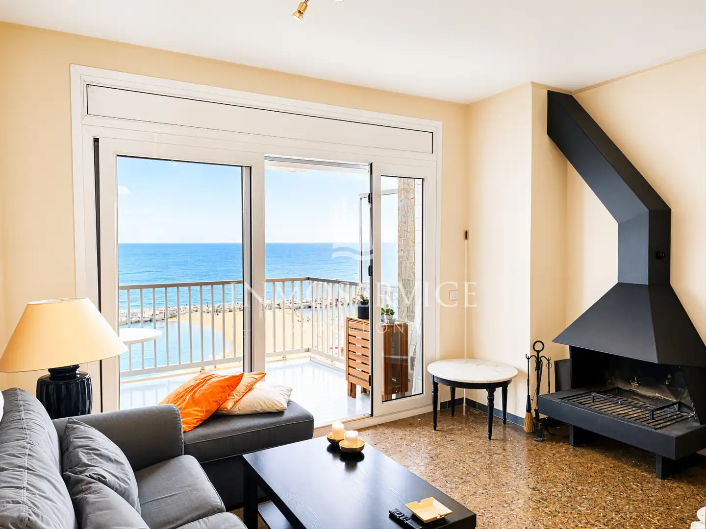 Terrassa de Apartament en venda en Calonge i Sant Antoni amb Calefacció, Terrassa i Moblat