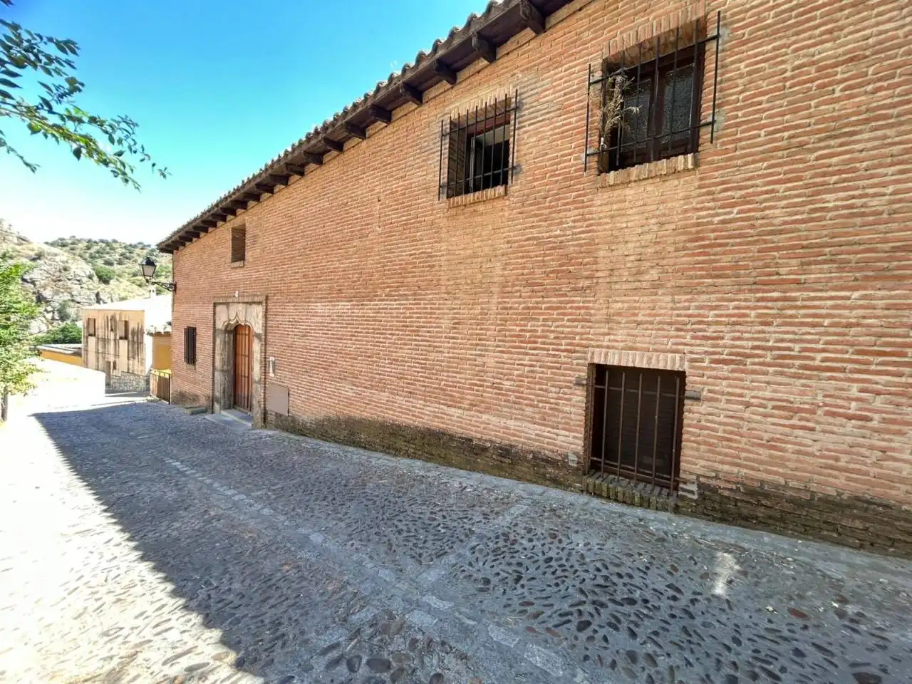 Vista exterior de Piso de alquiler en Toledo con Aire acondicionado, Parquet y Amueblado