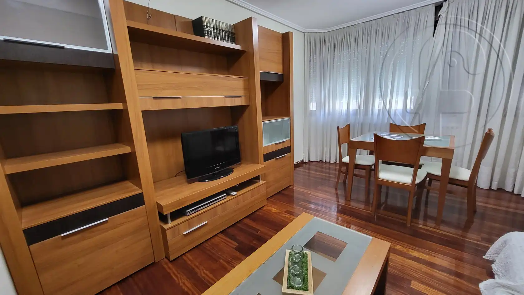 Living room of Flat for rent in Santander  with Heating, Furnished and Oven