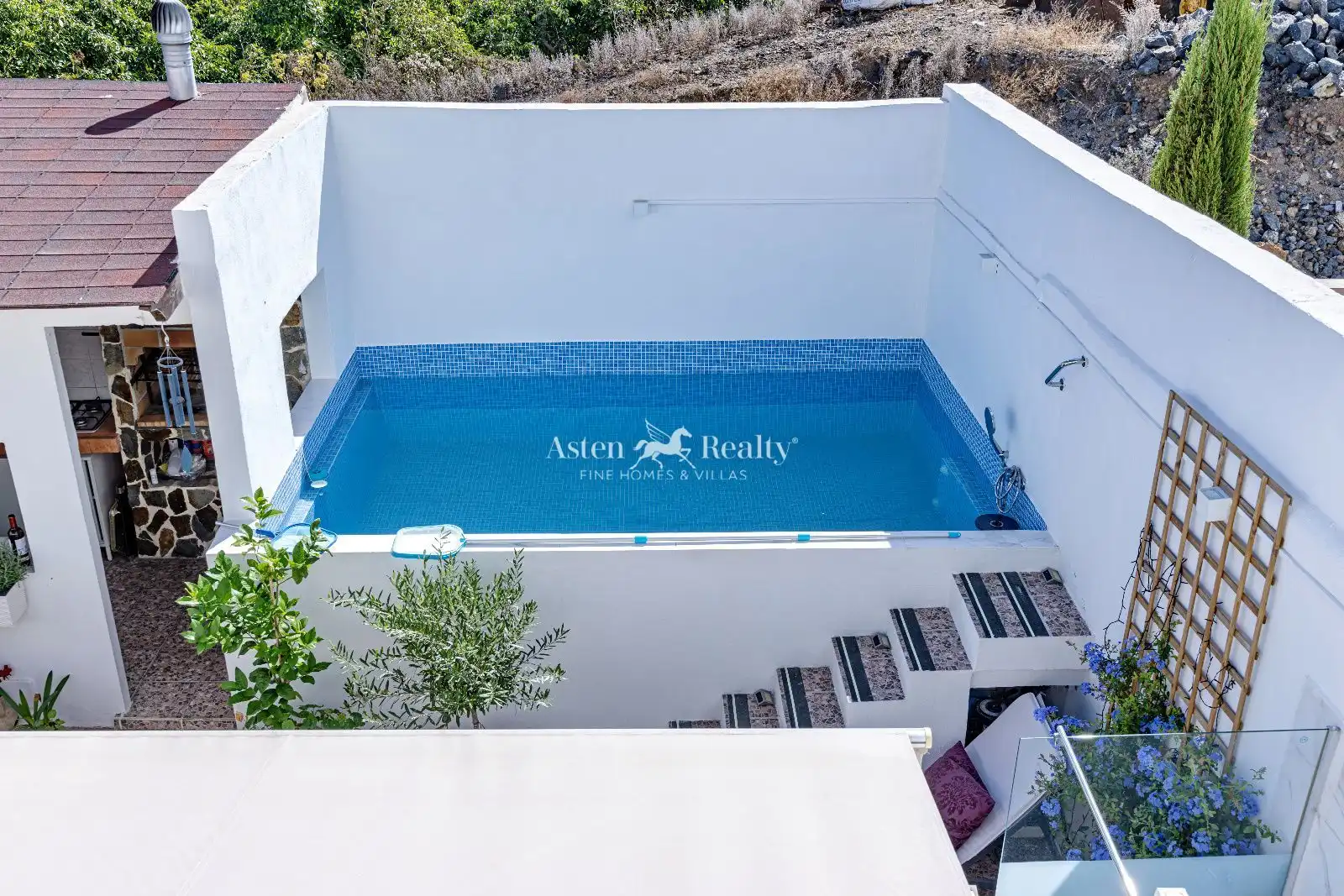 Piscina de Casa o chalet en venta en Centro
