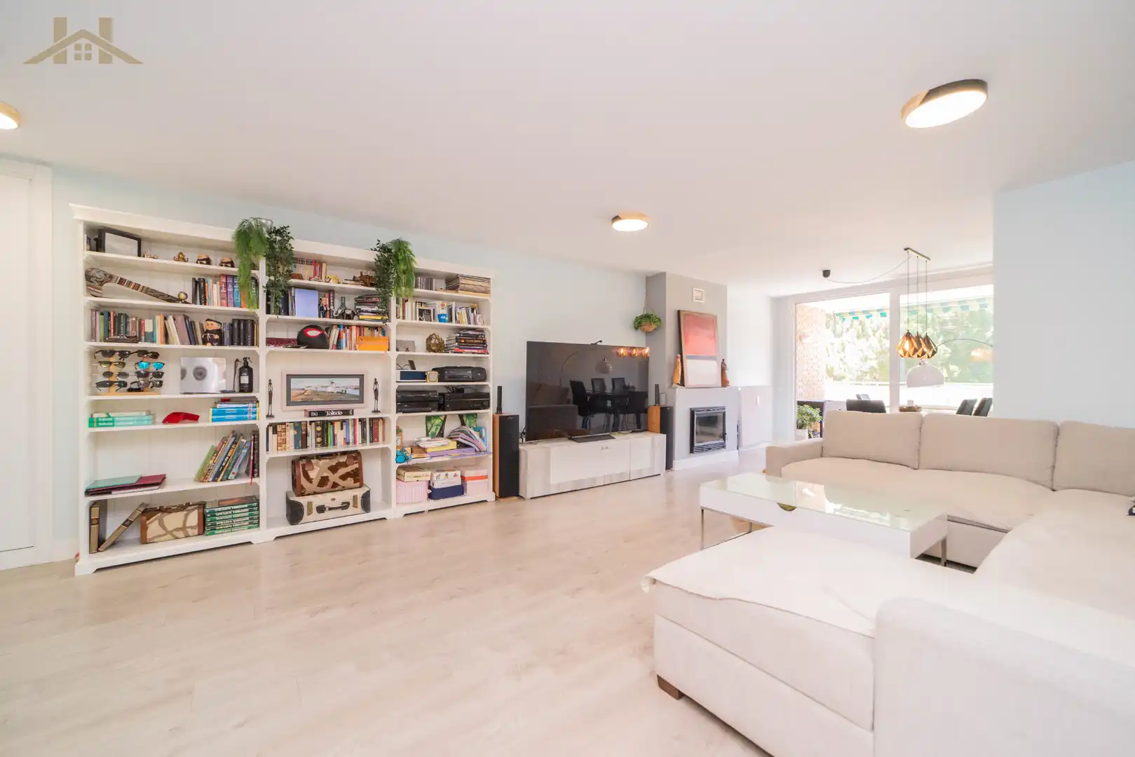 Sala de estar de Piso en venta en Majadahonda con Aire acondicionado, Calefacción y Terraza