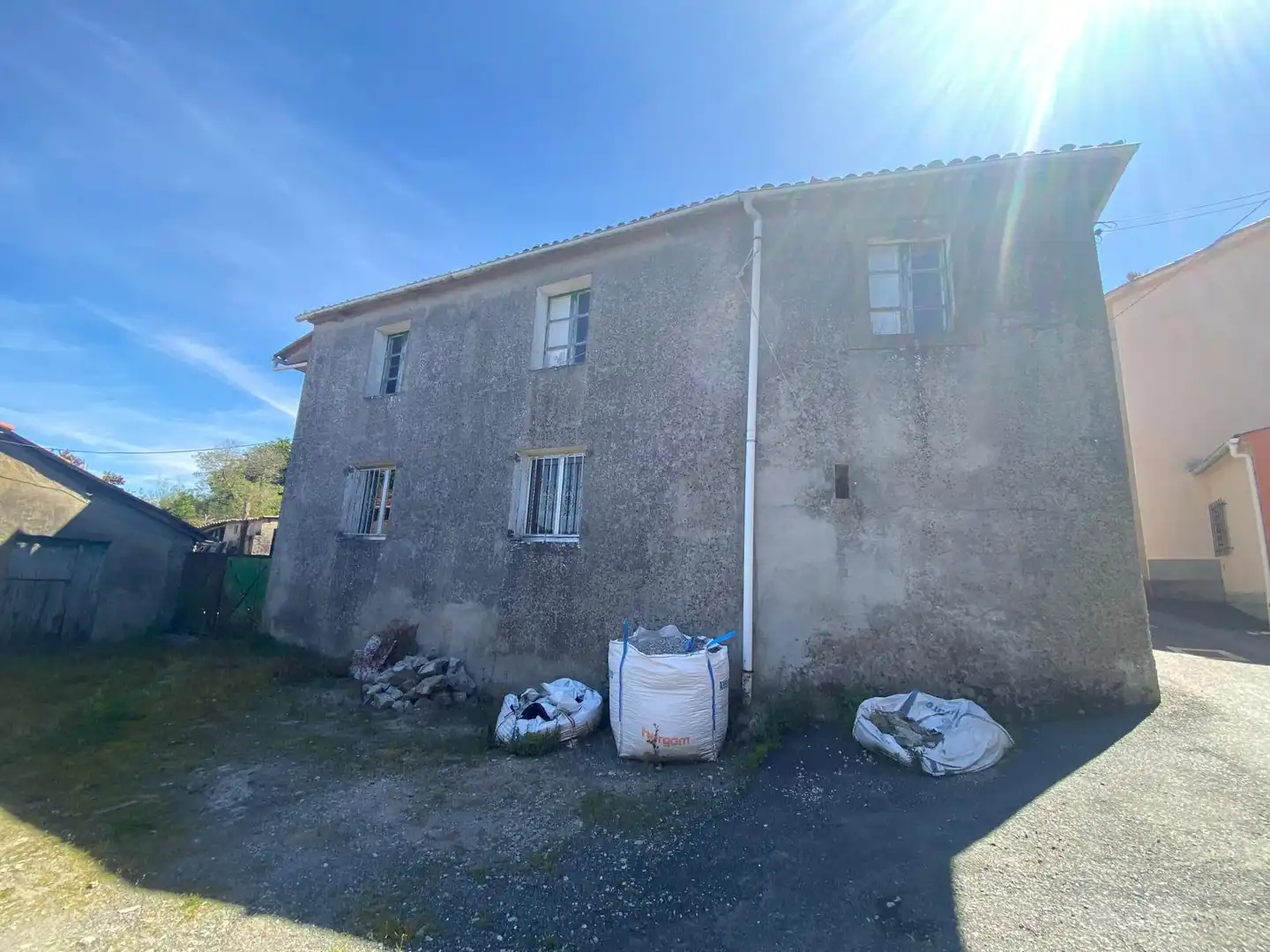 Vista exterior de Casa adosada en venta en Paderne con Jardín privado, Terraza y Trastero
