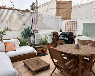 Terrace of Flat to rent in Burjassot  with Air Conditioner, Heating and Furnished