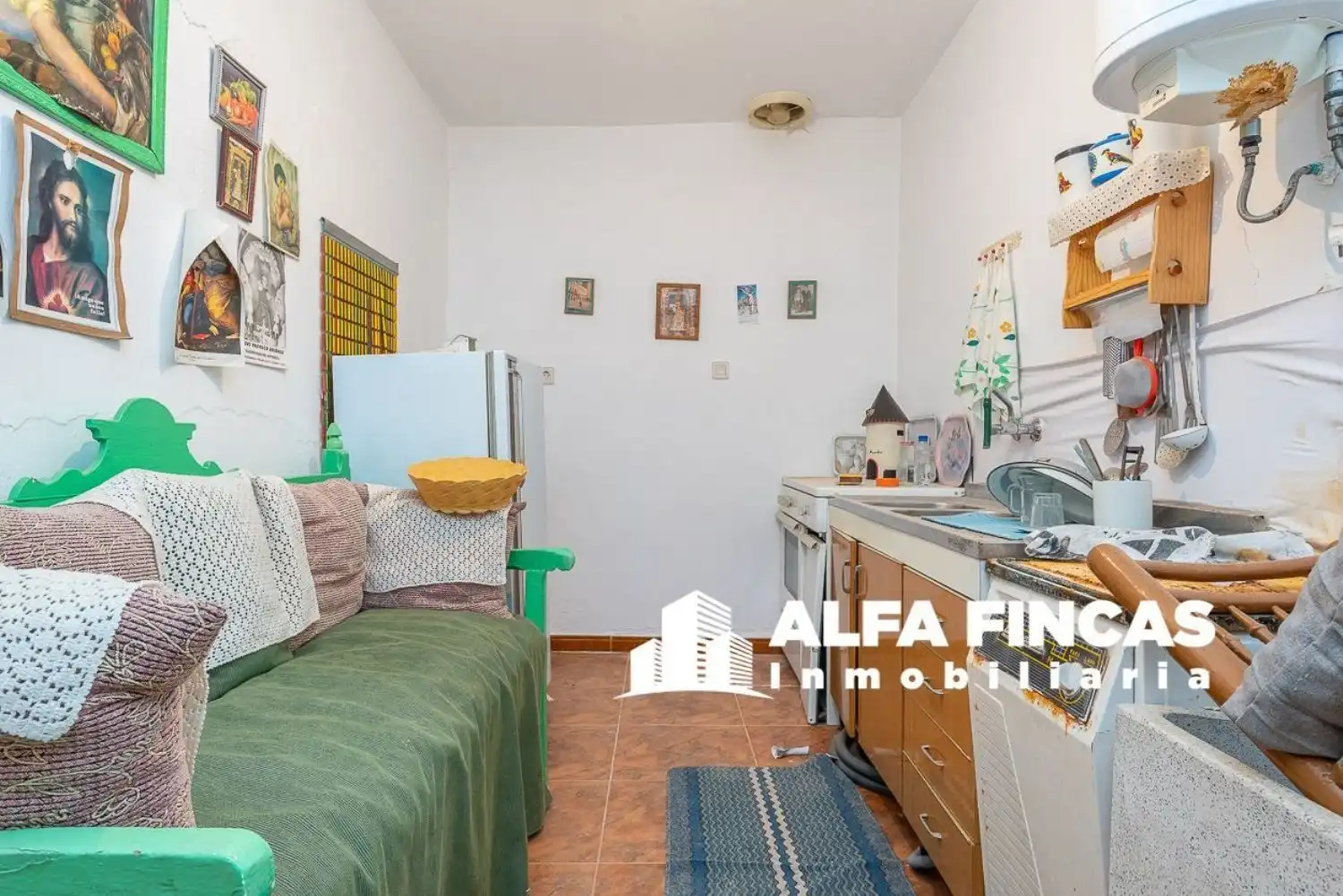 Cocina de Casa o chalet en venta en Las Mesas   con Jardín privado