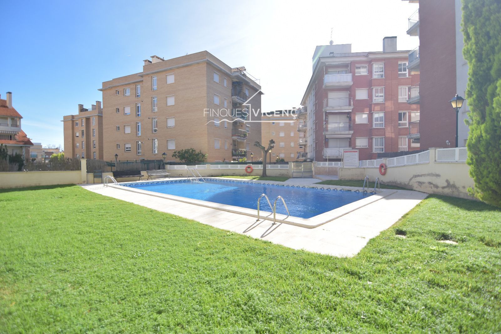 Schwimmbecken von Wohnung zur Miete in Calafell mit Schwimmbad, Möbliert und Balkon