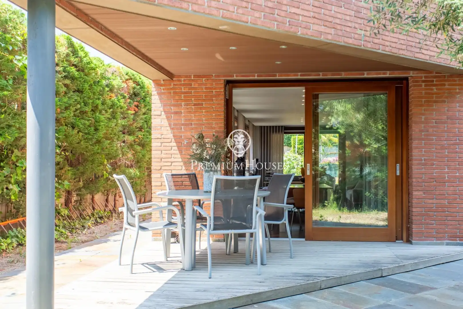 Terrasse von Haus oder Chalet zum Verkauf in Cabrera de Mar mit Klimaanlage, Heizung und Privatgarten