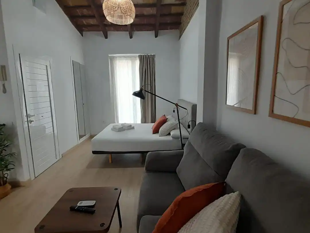 Sala de estar de Piso en venta en  Valencia Capital con Aire acondicionado, Terraza y Balcón