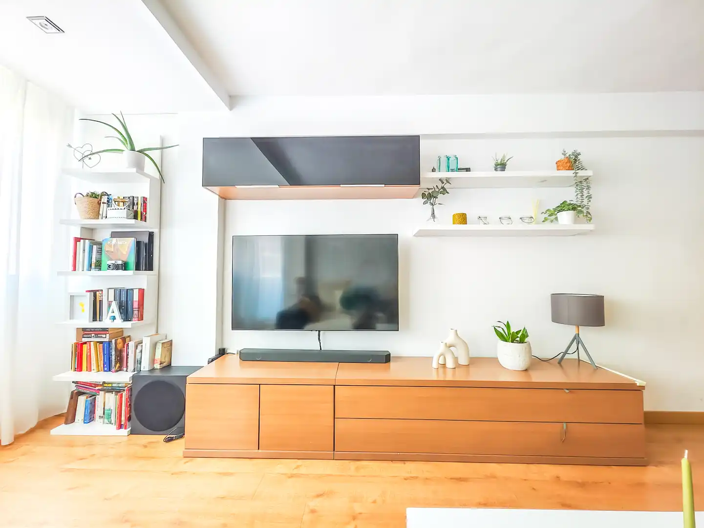 Sala de estar de Piso en venta en Móstoles con Aire acondicionado, Calefacción y Parquet