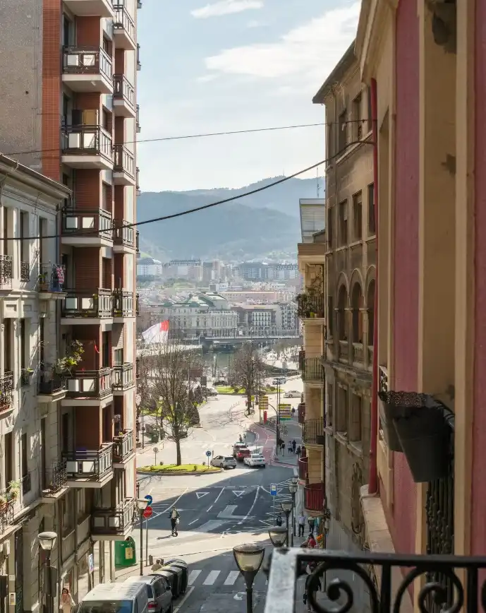 Exterior view of Apartments for rent in Bilbao   with Air Conditioner, Heating and Parquet flooring