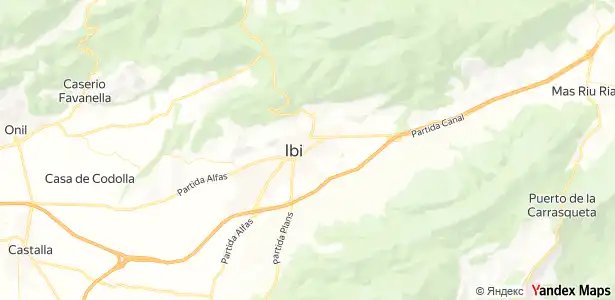 Vista exterior de Piso en venta en Ibi