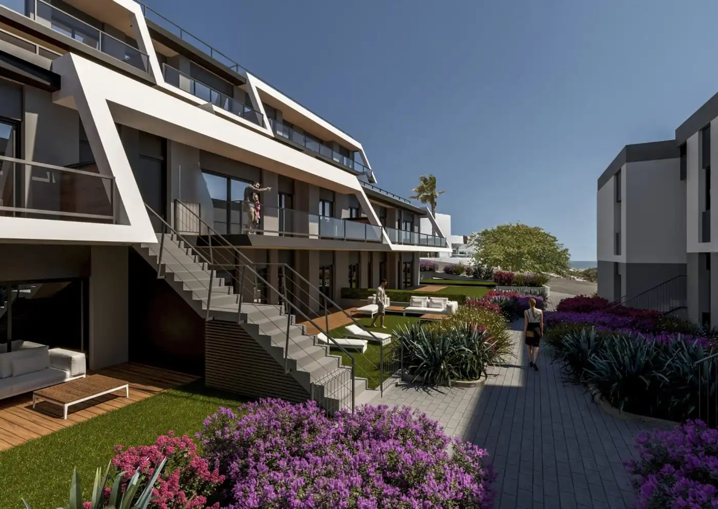 Terrassa de Apartament en venda en Santa Pola amb Aire condicionat, Jardí privat i Terrassa