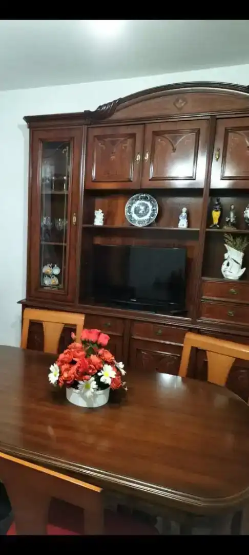 Wohnzimmer von Wohnung zur Miete in Estercuel mit Möbliert, Ofen und Waschmaschine