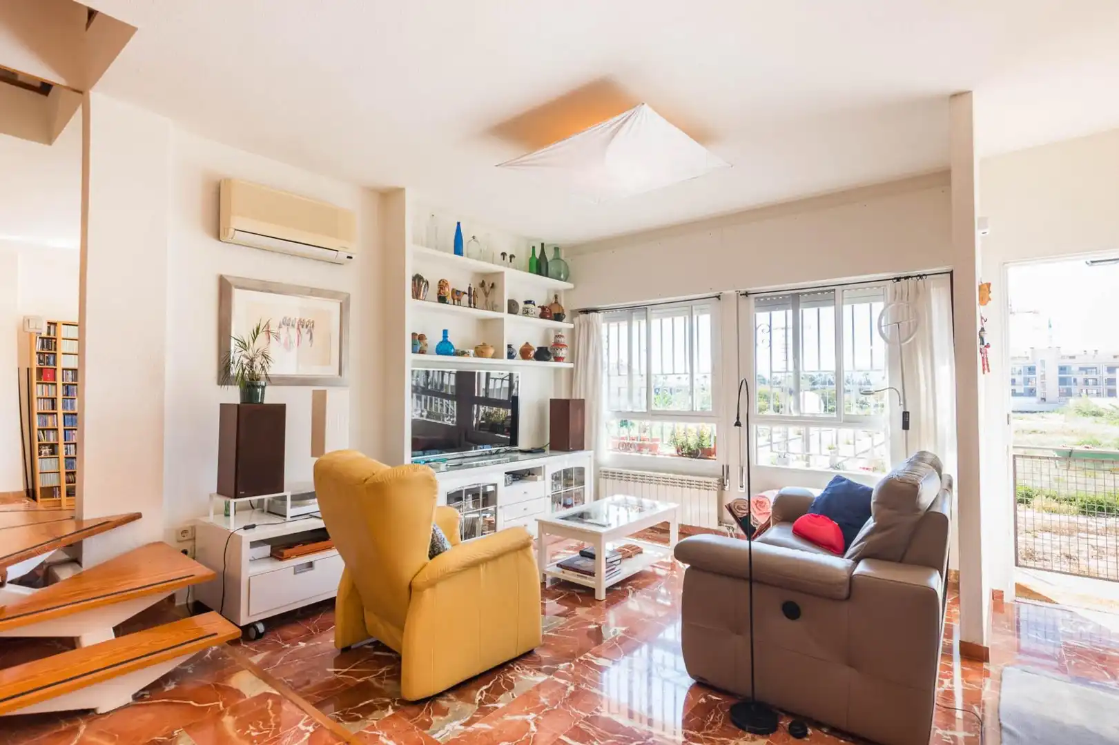 Living room of Houses for sale in Murcia  with Air Conditioner, Heating and Terrace