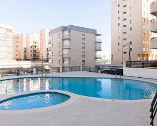 Swimming pool of Apartment for sale in Benicasim / Benicàssim  with Air Conditioner, Heating and Private garden