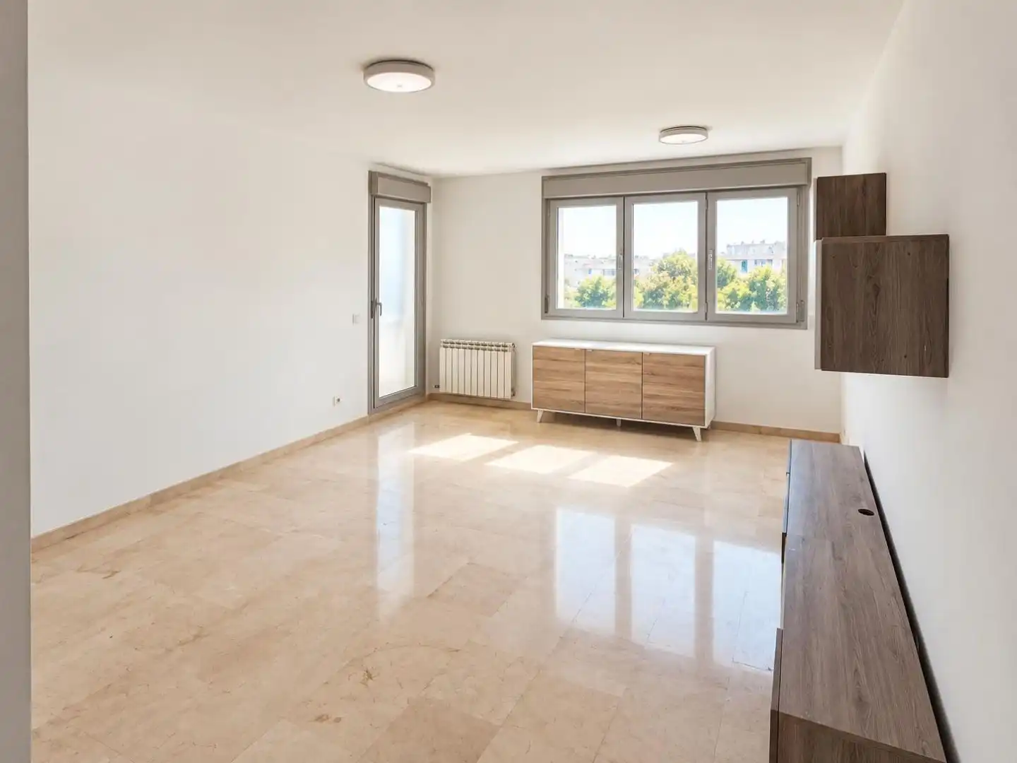 Wohnzimmer von Wohnung zur Miete in  Palma de Mallorca mit Klimaanlage, Terrasse und Balkon