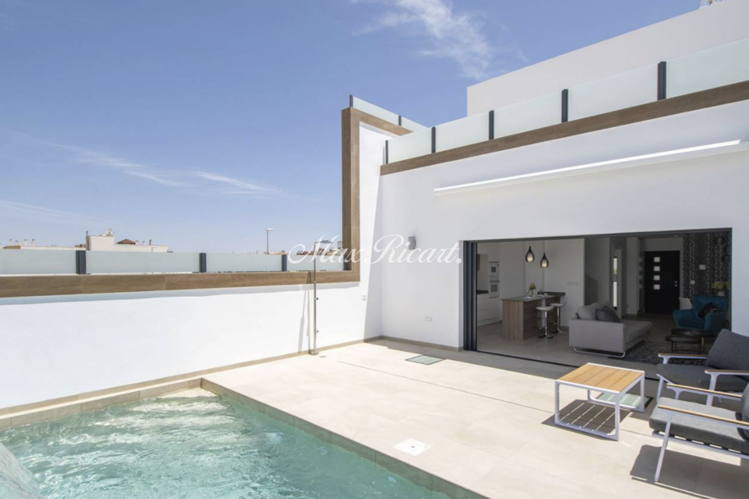 Piscina de Casa o xalet en venda en  Barcelona Capital amb Aire condicionat, Calefacció i Terrassa