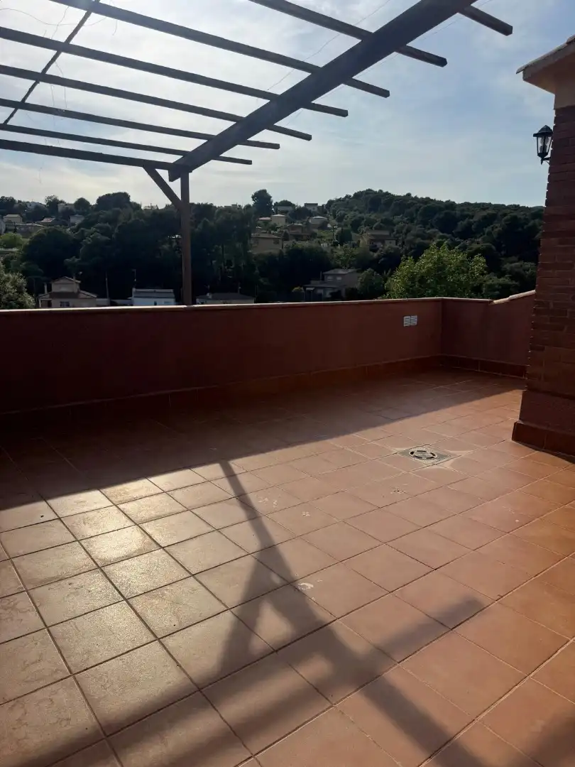 Terrassa de Casa o xalet en venda en Cànoves I Samalús amb Calefacció, Jardí privat i Terrassa