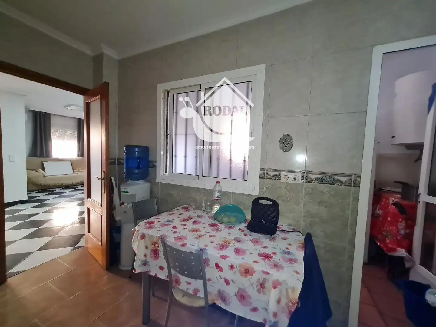 Cocina de Casa adosada en venta en Huércal de Almería con Aire acondicionado, Calefacción y Terraza