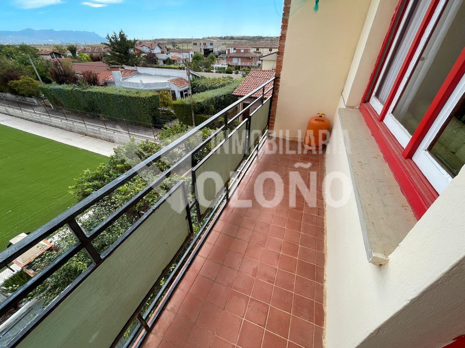 Balcony of Flat for sale in Casalarreina  with Terrace and Furnished