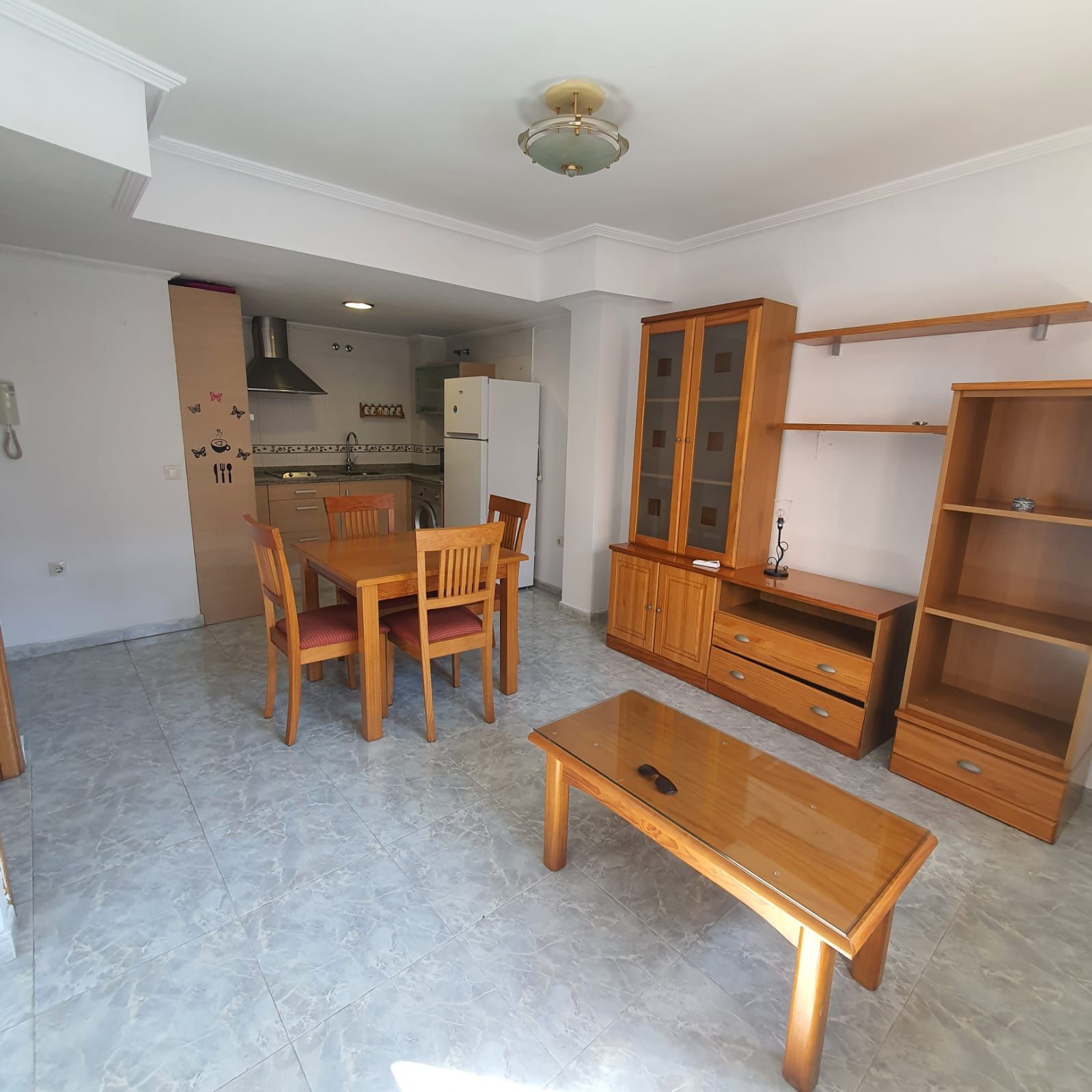 Dining room of Apartment to rent in Cáceres Capital  with Air Conditioner, Heating and Furnished
