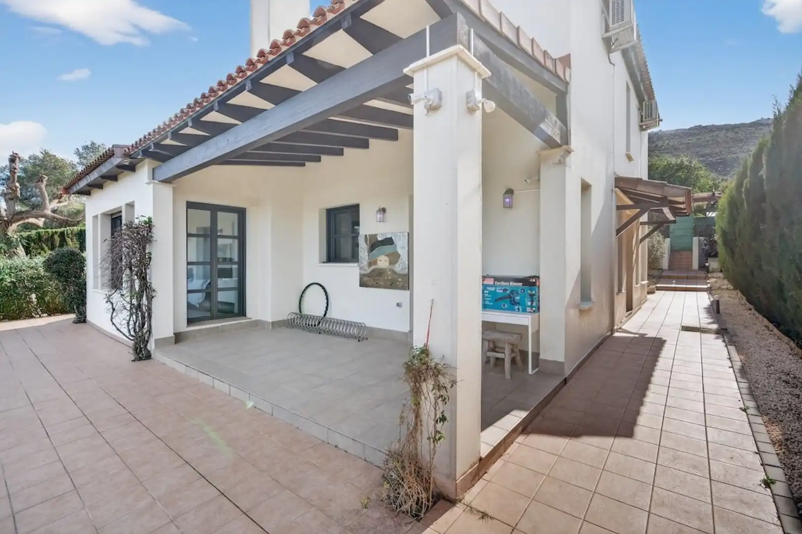Vista exterior de Casa o xalet en venda en Jávea / Xàbia amb Aire condicionat, Calefacció i Jardí privat
