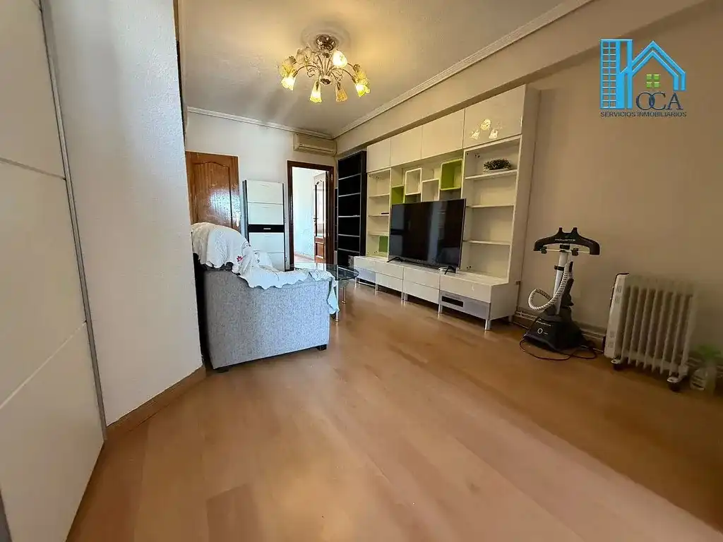 Sala de estar de Piso en venta en Madrid con Aire acondicionado, Terraza y Amueblado