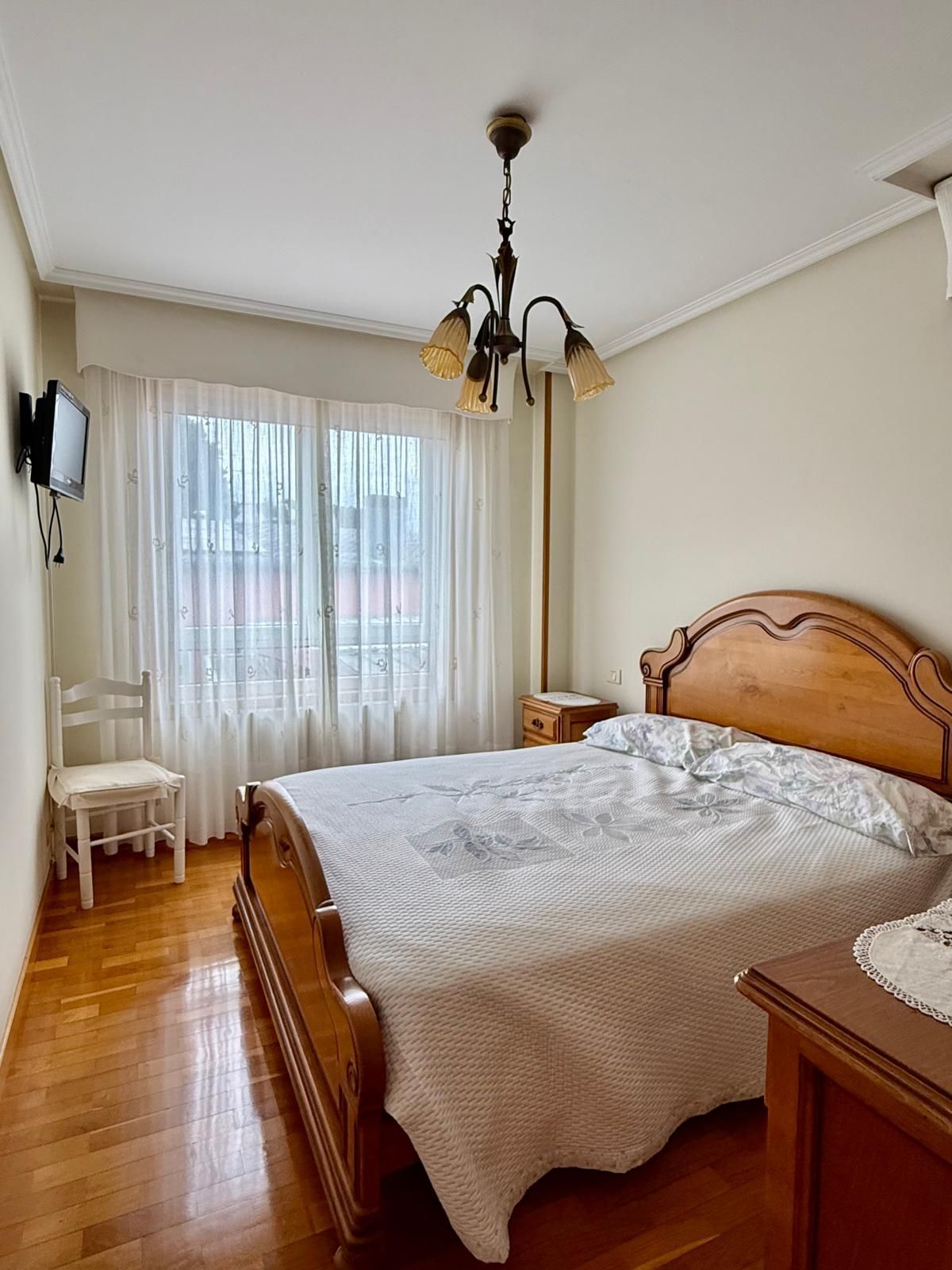 Bedroom of Flat to rent in Oleiros  with Heating and Furnished