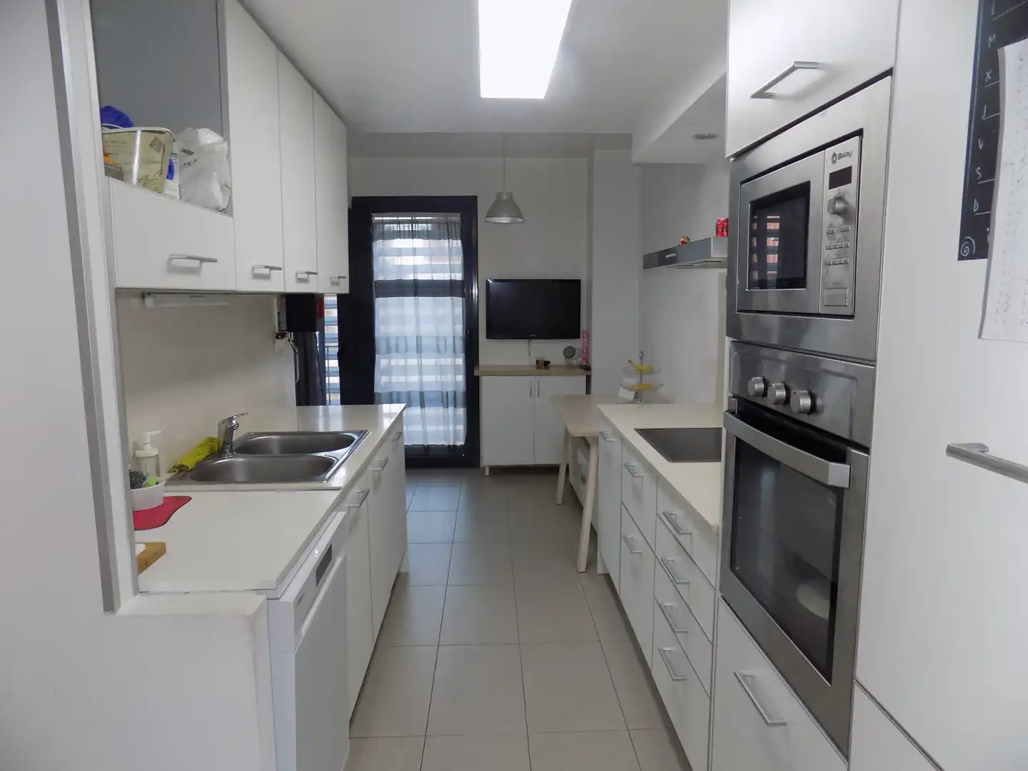 Cocina de Dúplex en venta en Santa Coloma de Gramenet con Aire acondicionado y Parquet