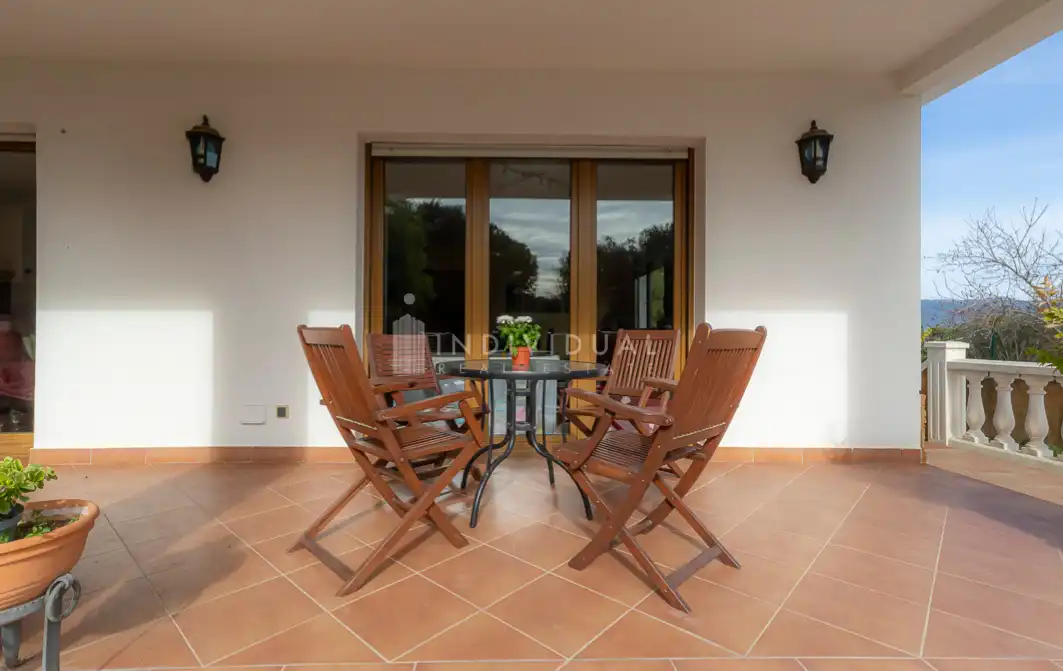 Terrassa de Casa o xalet en venda en Lliçà d'Amunt amb Calefacció, Jardí privat i Terrassa