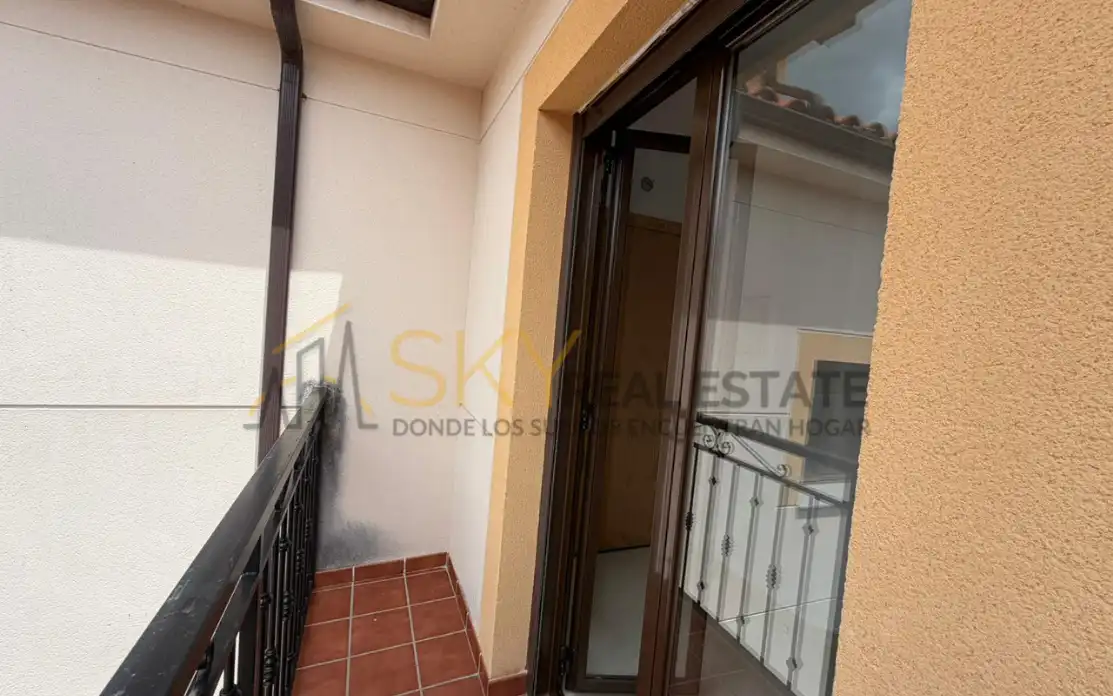 Balcony of Flat for sale in Cuacos de Yuste  with Terrace, Storage room and Furnished