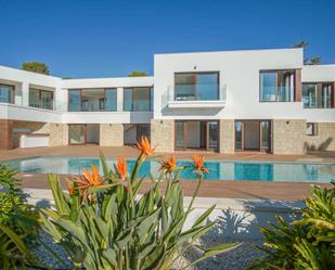 Vista exterior de Finca rústica en venda en Altea amb Aire condicionat, Terrassa i Piscina