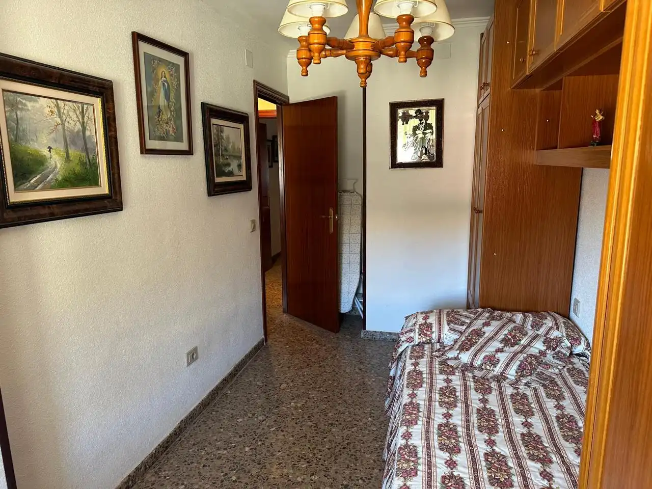 Schlafzimmer von Wohnung zum Verkauf in Alhama de Aragón mit Heizung, Abstellraum und Balkon
