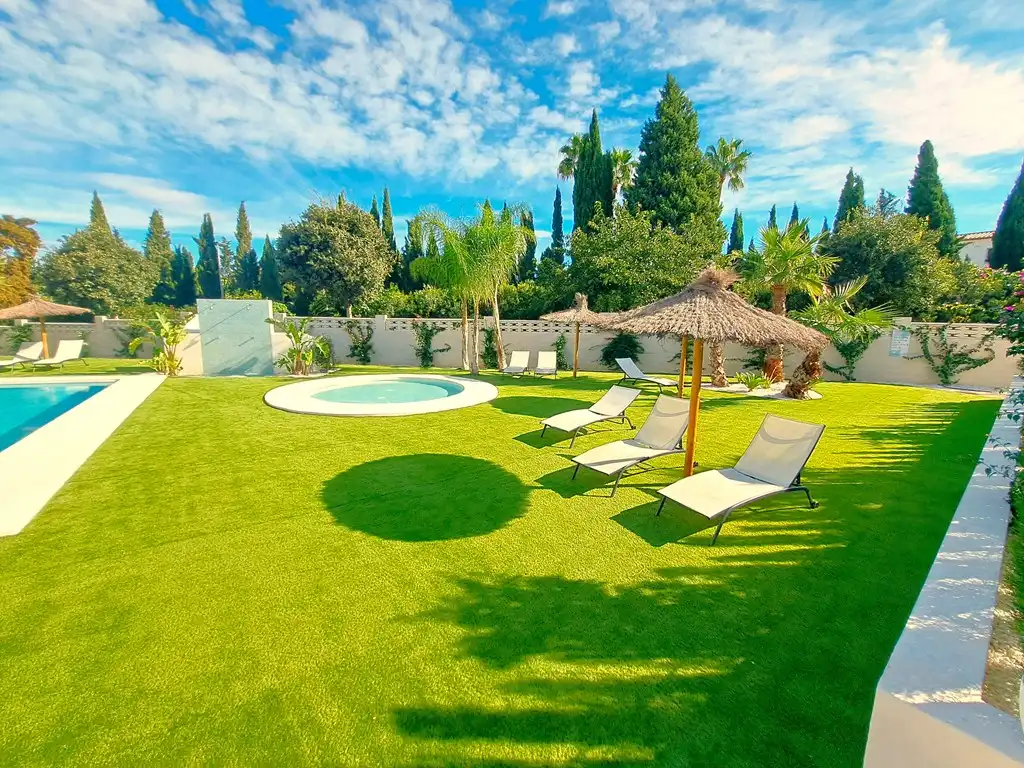 Jardín de Planta baja en venta en Dénia con Aire acondicionado, Calefacción y Jardín privado