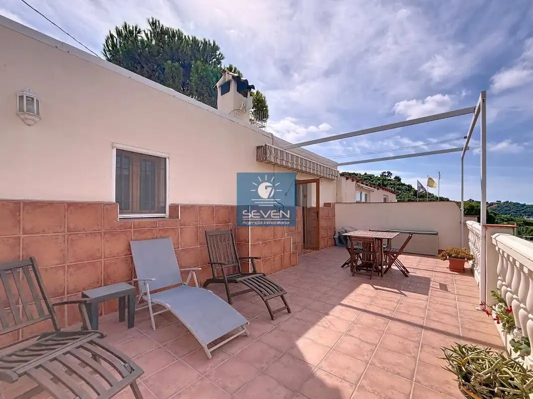 Terraza de Finca rústica en venta en Almuñécar con Aire acondicionado, Jardín privado y Terraza