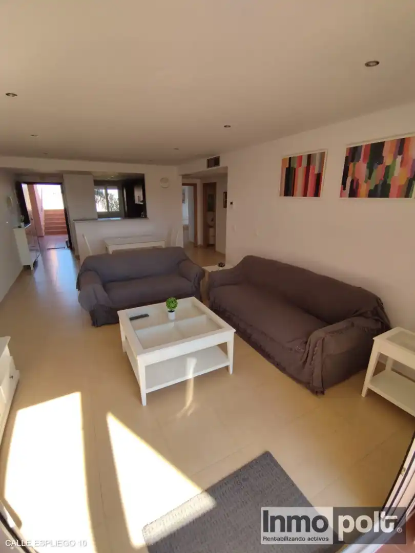 Wohnzimmer von Wohnung zur Miete in Torre-Pacheco mit Klimaanlage, Terrasse und Möbliert