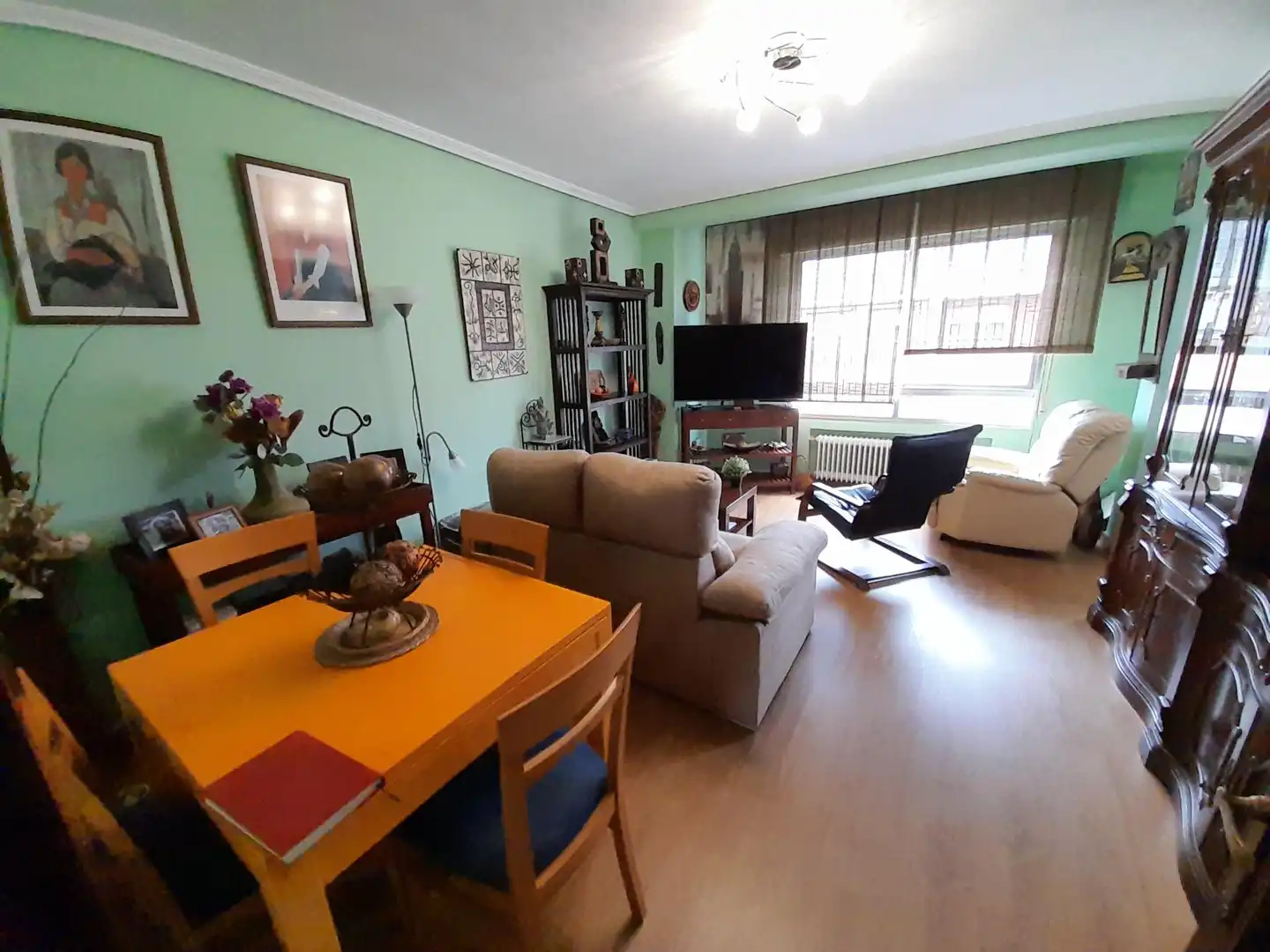Living room of Flat for sale in Ponferrada  with Heating, Storage room and Balcony