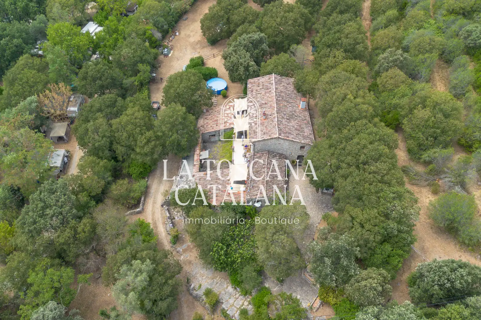 Vista exterior de Finca rústica en venta en Sales de Llierca con Aire acondicionado, Calefacción y Jardín privado